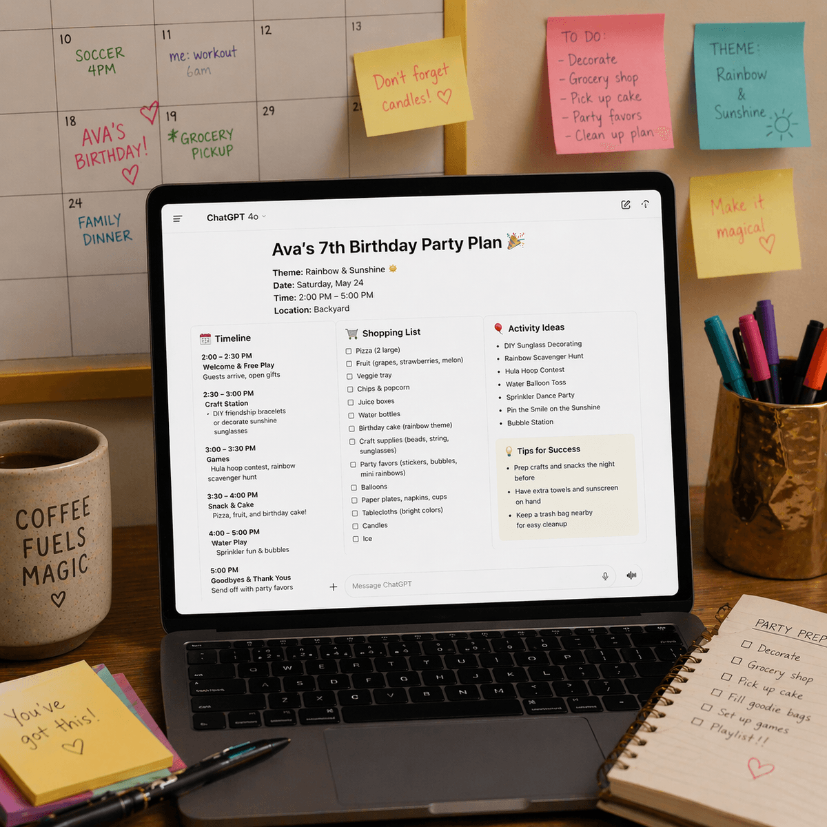 Module 6 - Getting Organized